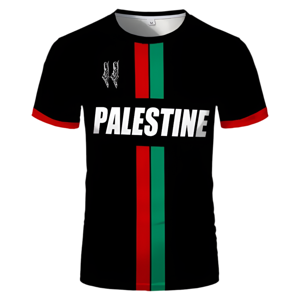 Maillot de  Palestine – Design Unique, Confort et Engagement