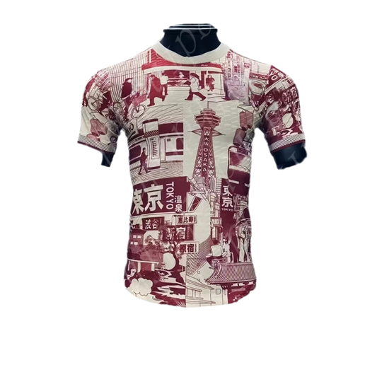 Maillot de streetwear Japonais - Design Unique & Respirant